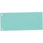 Intercalaires trap��ze de s��paration, carton 1 / 3 feuille a4, lot de 100, extra - large, bleu, 100% ...