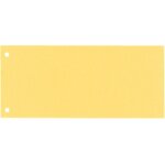 Intercalaires trap��ze de s��paration, carton 1 / 3 feuille a4, lot de 100, extra - large, jaune, 100% ...