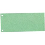 Intercalaires trap��ze de s��paration, carton 1 / 3 feuille a4, lot de 100, extra - large, vert, 100% ...