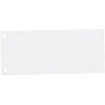 Intercalaires trapèze de séparation, carton 1 / 3 feuille a4, lot de 100, extra - large, blanc, 100% ... Intercalaires trapèze de séparation, carton 1 / 3 feuille a4, lot de 100, extra - large, blanc, 100% ...