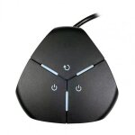 Interrupteur d'alimentation de bureau 1. 6m, portable, double ports usb, barre internet pour pc, bo�tier, ...