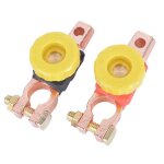 Interrupteur de d�connexion universel pour batterie, 12v ou 24v, avec bouton jaune, isolateur, terminal ...