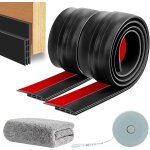 Isolant anti froid pour porte - bas de porte anti courant d'air & isolation porte de garage - stop porte, ...