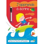 J'apprends a ecrire - avec un feutre effaçable J'apprends a ecrire - avec un feutre effaçable