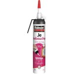 Je rebouche mastic blanc 200 ml, mastic etanche en a�rosol pr�t a l'emploi, mastic acrylique pour murs, ...