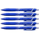 Jetstream colours sxn - 150c lot de 5 rollers rtractables 0, 7 mm bleu