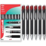 Jetstream sxn - 210 rt lot de 6 stylos roller r�tractables pointe 1 mm encre rouge coffret cadeau