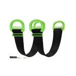 Jeu de 2 sangles de levage r�glables sangles de levage de meubles noires et sangle de transport polyvalente ...