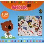 Jeux de gommettes mouk les transports du monde - 100 autocollants