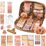 Jexnovashop - kit de fournitures scolaires capybara avec trousse ¿ set cadeau mignon pour enfants & ...