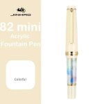 Jinhao - mini stylo plume 82, 0. 38 / 0. 5 / 0. 7mm, extra fin, court, luxe, elégant, ecriture, bureau, ... Jinhao - mini stylo plume 82, 0. 38 / 0. 5 / 0. 7mm, extra fin, court, luxe, elégant, ecriture, bureau, ...