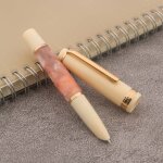 Jinhao - mini stylo plume 82 en plastique acrylique a capuchon doré, fournitures scolaires et de bureau, ... Jinhao - mini stylo plume 82 en plastique acrylique a capuchon doré, fournitures scolaires et de bureau, ...