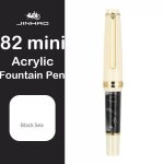Jinhao - mini stylo plume de poche portable, stylo d'affaires mignon, pratique de la calligraphie, ecriture, ... Jinhao - mini stylo plume de poche portable, stylo d'affaires mignon, pratique de la calligraphie, ecriture, ...