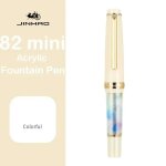 Jinhao - mini stylo plume de poche portable, stylo d'affaires mignon, pratique de la calligraphie, ecriture, ... Jinhao - mini stylo plume de poche portable, stylo d'affaires mignon, pratique de la calligraphie, ecriture, ...
