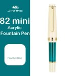 Jinhao - mini stylo plume de poche portable, stylo d'affaires mignon, pratique de la calligraphie, ecriture, ... Jinhao - mini stylo plume de poche portable, stylo d'affaires mignon, pratique de la calligraphie, ecriture, ...