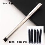 Jinhao - stylo plume de calligraphie a encre, disponible en noir et argent, fournitures de bureau et ... Jinhao - stylo plume de calligraphie a encre, disponible en noir et argent, fournitures de bureau et ...