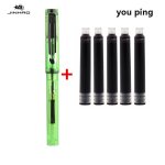 Jinhao - stylo plume a encre noire pour etudiant, fournitures de papeterie scolaire, affaires, bureau, ...