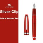 Jinhao - stylo plume de luxe elégant avec clip argenté, plume extra fine, ecriture, bureau, fournitures ... Jinhao - stylo plume de luxe elégant avec clip argenté, plume extra fine, ecriture, bureau, fournitures ...