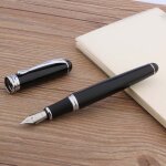 Jinhao - stylo plume en métal x750, couleur chaude, echiquier, pointe moyenne, papeterie, fournitures ... Jinhao - stylo plume en métal x750, couleur chaude, echiquier, pointe moyenne, papeterie, fournitures ...