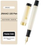 Jinhao - stylo plume en rsine en forme de flche, clip dor, fournitures scolaires et de bureau, 100, ...