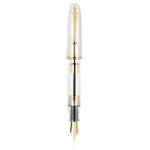 Jinhao - stylo a plume en rsine transparente, fournitures scolaires et de bureau, cadeau etudiant, papeterie, ...