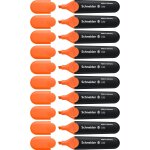 Job (surligneurs, rechargeable) lot de 10, encre orange