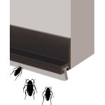 Joint a brosse, brosse a bande, balaii - insectes, butoir de courant d'air, joint de porte en aluminium ...