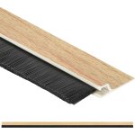 Joint de brosse en chne 100 cm bas de porte isolant bas porte anti froid balai porte joint bas de porte ...