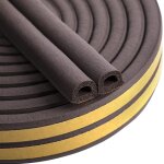 Joint d'tanchit pour portes, fentres, 10 m - joint de fentre autocollant - en caoutchouc - anti ...
