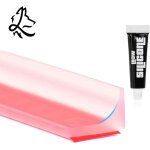 Joint salle de bain - joint porte douche en silicone autocollant avec tube de silicone - joint porte ... Joint salle de bain - joint porte douche en silicone autocollant avec tube de silicone - joint porte ...