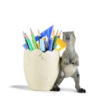 Joli porte - stylo dinosaure ¿ accessoire de bureau el�gant pour la maison et le bureau, r�sine durable, ...