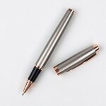 Joli stylo a bille en mtal rose or gris blanc noir, recharge d'encre 0. 5mm noir, stylos cadeaux de ...