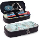 Jolie trousse a crayons en forme de coccinelle am�ricaine mojo pour etudiant, bureau, coll�ge, coll�ge, ...