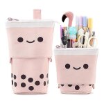 Jolie trousse a crayons pop - up a hauteur r�glable, usages multiples, id�ale pour le maquillage ou la ...