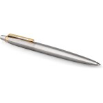 Jotter stylo bille acier inoxydable avec attributs orpointe moyennefourniture scolaireencre bleuecoffret ...