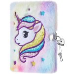 Journaux et carnets de licorne pour enfants - carnets et journaux en peluche licorne cadeau a5 agendas ...