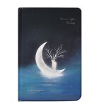 Journal d'�criture blanc color� pour femmes, carnet de journal mignon, carnet de journaux a couverture ...