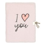 Journal intime peluche i love you
