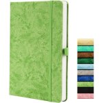 Journal en pointill, a5 carnet en pointill avec papier 120gsm, 164 pages, journal pointill avec boucle ...