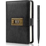 Journal avec serrure, agenda a6 en cuir pu avec serrure 192 pages, carnet de notes avec stylo et boîte ... Journal avec serrure, agenda a6 en cuir pu avec serrure 192 pages, carnet de notes avec stylo et boîte ...
