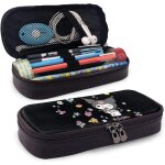 Jupsero kuromi etui a crayons en cuir pochette de sac a crayons avec porte - stylo a glissire en cuir ...