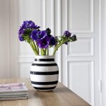 K�hler omaggio vase, porcelaine, noir, 12, 5 cm