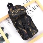 Kadsl - mini cartable camouflage, trousse a crayons, sac de rangement de papeterie scolaire, sac a dos ...