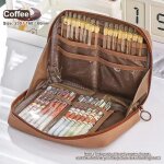 Kadsl - trousse a crayons de grande capacit a 12 couches, beau sac de rangement de classification multifoncti ...