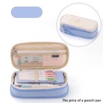 Kadsl - trousse a crayons de grande capacité, fournitures scolaires, poudres, sac de rangement de bureau, ... Kadsl - trousse a crayons de grande capacité, fournitures scolaires, poudres, sac de rangement de bureau, ...