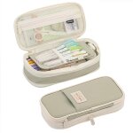 Kadsl - trousse a crayons de très grande capacité, trousse a crayons simple, tissu imperméable, adaptée ... Kadsl - trousse a crayons de très grande capacité, trousse a crayons simple, tissu imperméable, adaptée ...