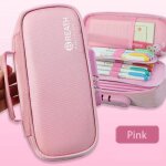 Kadsl - trousse a crayons portable avec verrouillage par mot de passe, sac a crayons en toile pour garon, ...