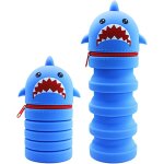 Kal - 2 en 1 trousse scolaire silicone plumier crayons télescopique silicone kawaii etui ecole pencil ... Kal - 2 en 1 trousse scolaire silicone plumier crayons télescopique silicone kawaii etui ecole pencil ...