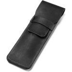 Kal - etui de protection en cuir fait a la main pour plusieurs stylos - noir - taille s Kal - etui de protection en cuir fait a la main pour plusieurs stylos - noir - taille s
