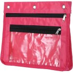 Kal - extensible crayon pochette pour 3 anneaux classeur, 1 paquet oxford tissu grand capacit fermeture ...